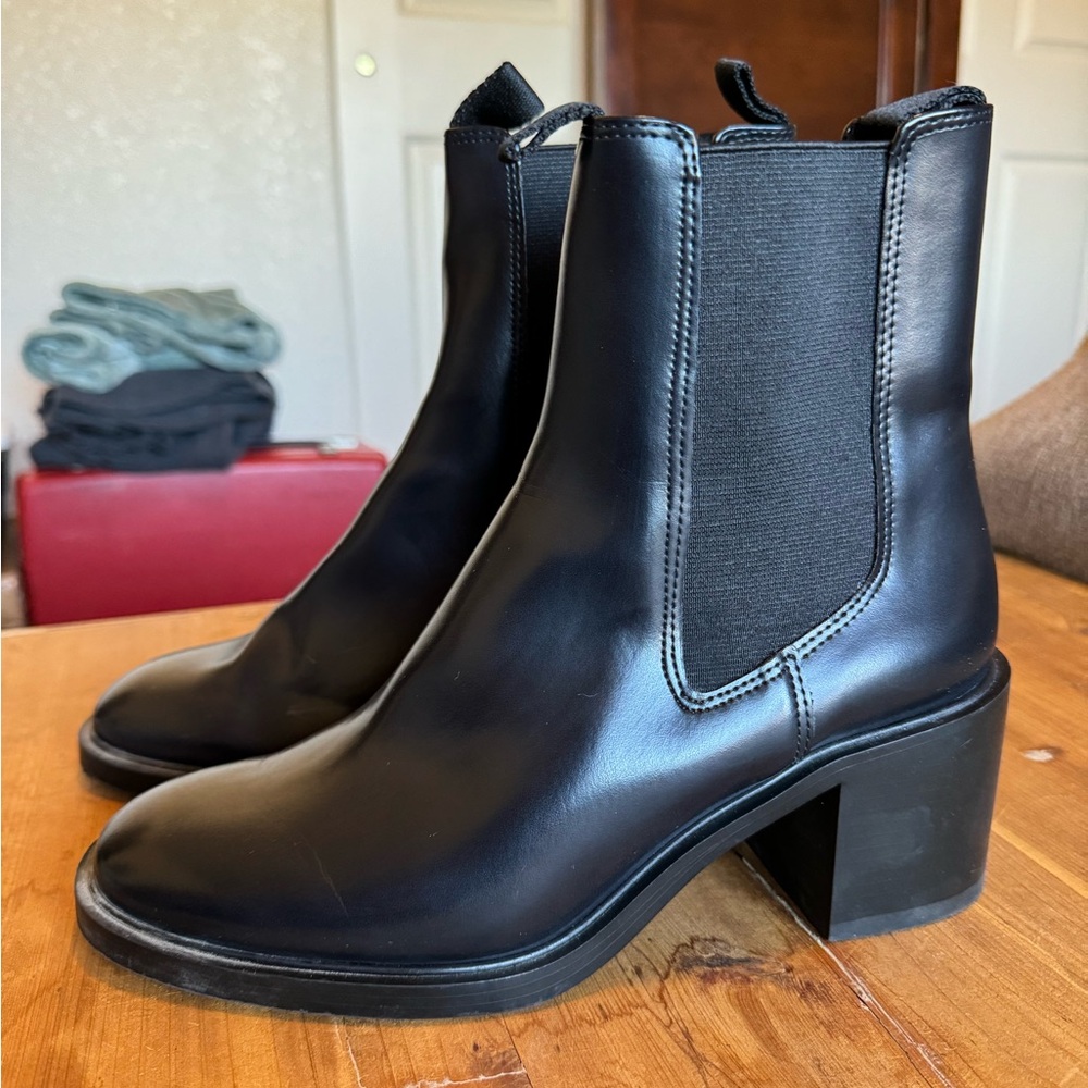 H&M Black Heeled Boots